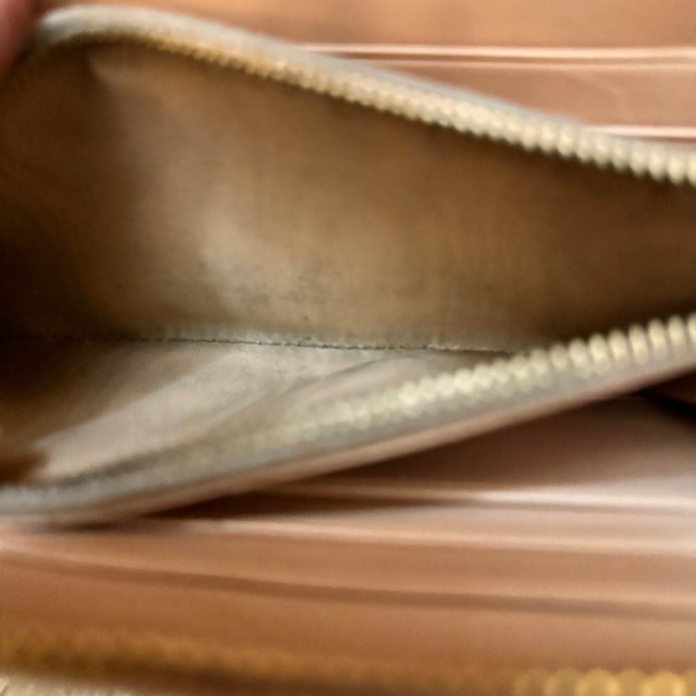 Rare Prada Tan Leather Wallet with Yellow and Cream Bow - w/ COA - Picture 4 of 8